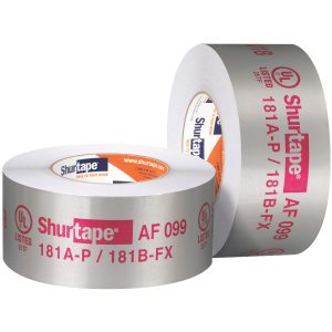 AF 099 UL 181A-P/B-FX Listed/Printed Aluminum Foil Tape
