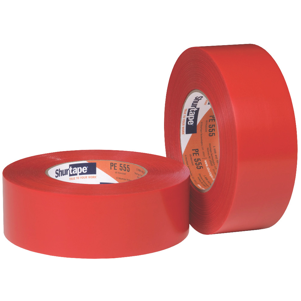 PE 555 UV-Resistant, Waterproof Stucco Masking Tape