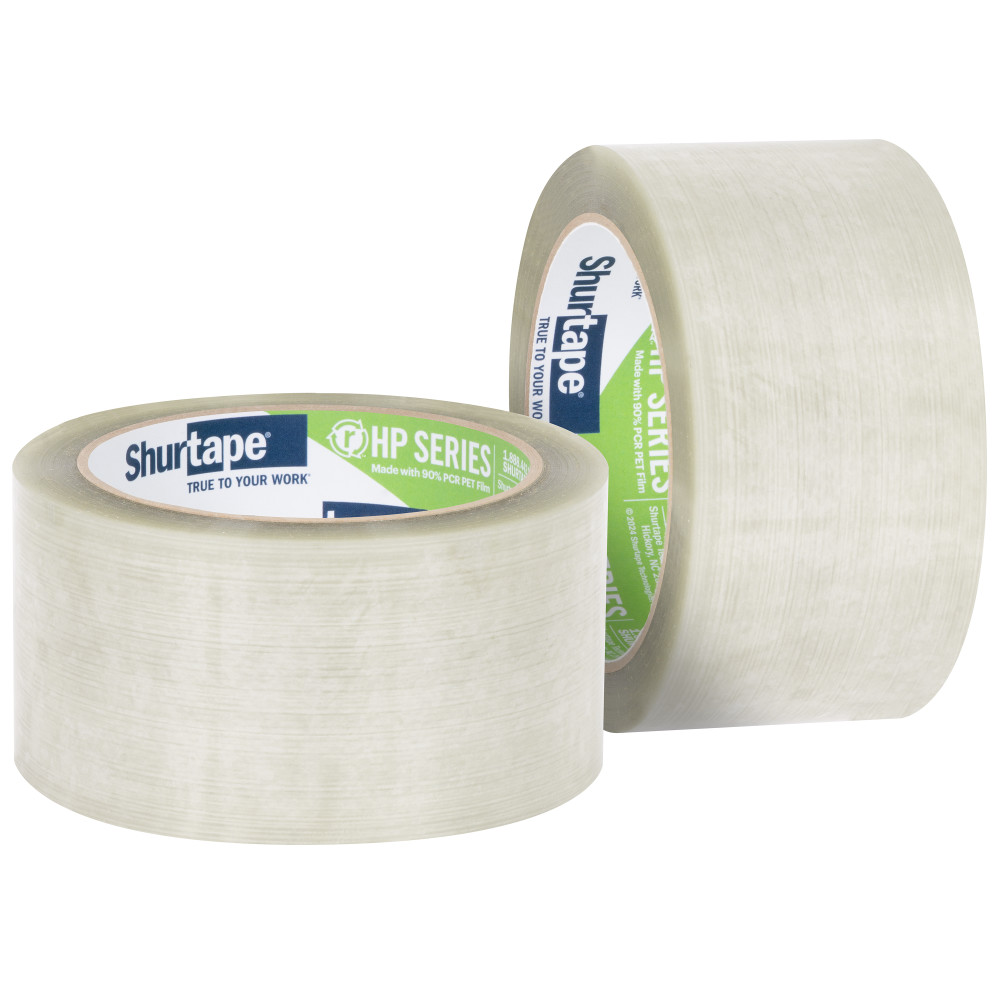 rHP 100 General Purpose Grade 90% PCR rPET Hot Melt Packaging Tape