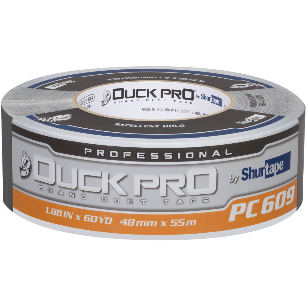PC 609 Duck Pro® by Shurtape® Professional Grade, Co-Extruded Cloth Duct Tape