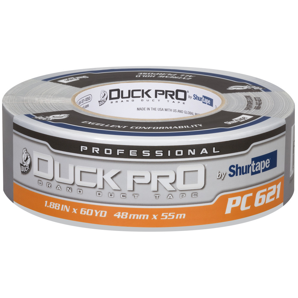 PC 621 Duck Pro® by Shurtape® Professional Grade, All-Purpose Cloth Duct Tape