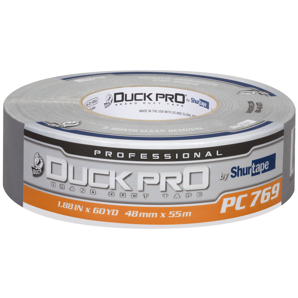 PC 769 Duck Pro® by Shurtape® Professional Grade, Clean Removal, Co-Extruded Duct Tape