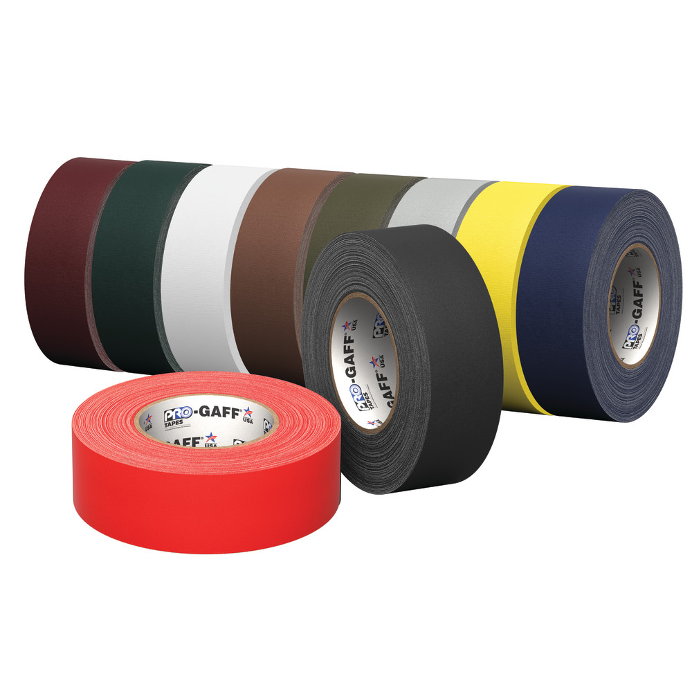 Pro Gaff® Professional Grade, Coated Gaffer's Tape (P- 628)